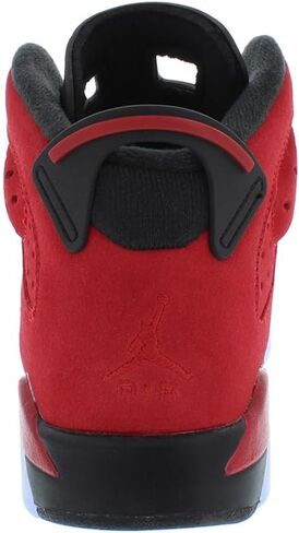 Nike Jordan 6 Retro (Ps) Boys Shoes Size 2Y, Color: White/Medium Grey-Cool Grey in Saudi Arabia