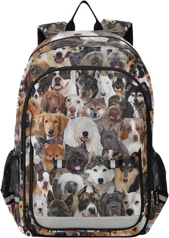 ALAZA Cow Print Laptop Backpack Purse for Women Men Travel Bag Casual Daypack with Compartment & Multiple Pockets in Saudi Arabia