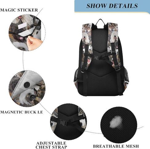 ALAZA Cow Print Laptop Backpack Purse for Women Men Travel Bag Casual Daypack with Compartment & Multiple Pockets in Saudi Arabia