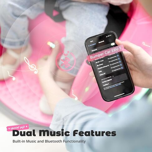 سيارة Zupapa 12V المصد للطفل للأطفال الصغار 1.5-6 سنوات مع التحكم عن بعد بلوتوث الموسيقى 3 ​​سرعات DIY لوحة الترخيص ركوب كهربائي على اختبارات CPSIA ASTM مع شهادات CPC FCC in Kuwait