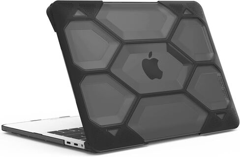 IBENZER Heavy Duty Case for 2020 2019 2018 2017 2016 MacBook Pro 13-Inch Case A2289 A2251 A2159 A1989 A1706 A1708, Protective Cover for Mac Pro 13, Black, HT13CYBK in Saudi Arabia