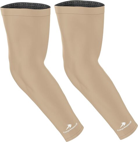 CompressionZ Compression Arm Sleeves for Men & Women UV Protection (Navy, XL) in Kuwait