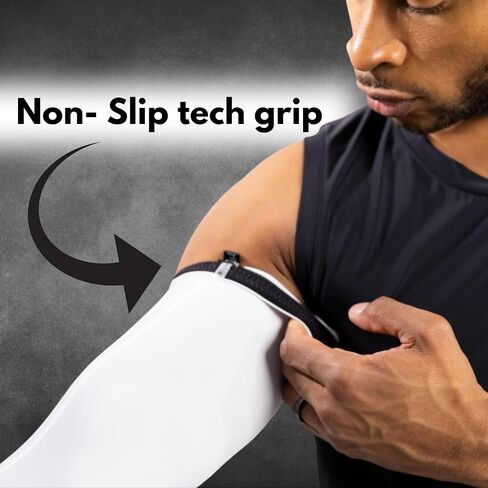 أكمام أذرع ضاغطة من CompressionZ للرجال والنساء للحماية من الأشعة فوق البنفسجية (كحلي، XL) in Kuwait