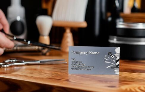 Personalized Business Cards - 3.5" x 2" - Thick Sturdy Cards - Made in the U.S.A. - Great for Salons, Hairdressers, Barbers, Spas, Cosmetology, Nails, Hair Cutting, and More! (Beauty Parlor) in Kuwait