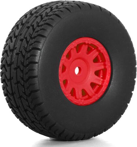 REDSPIDER • إطارات RC RC CURT TRACK TRACK وعجلات (4pcs) HEX 12 مم إطارات الفراغ المطاطية مسبقًا in Saudi Arabia