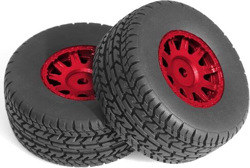 REDSPIDER • إطارات RC RC CURT TRACK TRACK وعجلات (4pcs) HEX 12 مم إطارات الفراغ المطاطية مسبقًا in Saudi Arabia