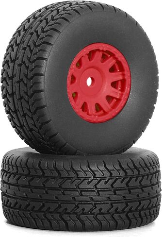 REDSPIDER • إطارات RC RC CURT TRACK TRACK وعجلات (4pcs) HEX 12 مم إطارات الفراغ المطاطية مسبقًا in Saudi Arabia