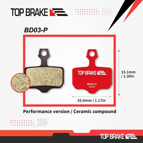 Top Brake Disc Bike Brake Pads for Sram Level T,TL, Level Ultimate B1, Avid Elixir 1 3 5 7 9 R ER CR Mag Sram XX,X0,XXWC DB1,3,5 in Saudi Arabia