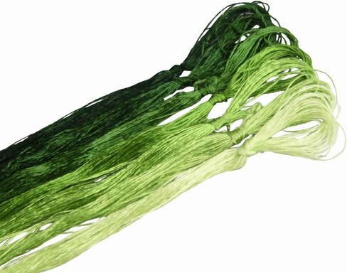Mulberry Silk Floss التطريز الخيط الخيط خيوط غرزة الصين الصين الحرير المنسوجة المجوهرات خيوط DIY خياطة (17) in Kuwait
