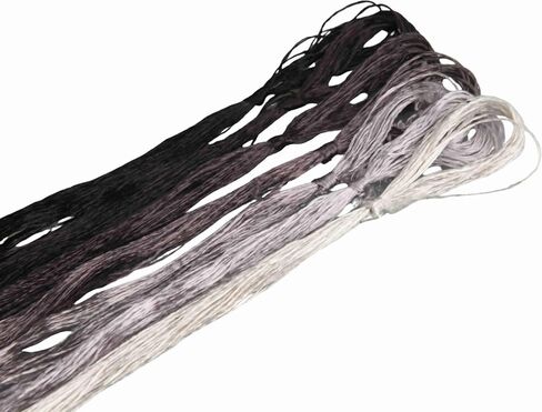 Mulberry Silk Floss التطريز الخيط الخيط خيوط غرزة الصين الصين الحرير المنسوجة المجوهرات خيوط DIY خياطة (17) in Kuwait