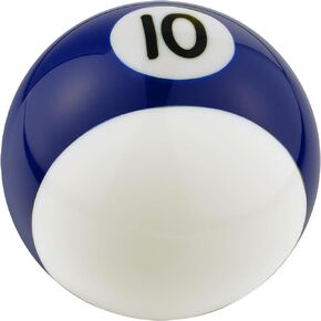 Resin Billiard Ball Shift Knob Number 2 Gear Lever Stick Shifter Handle Car Grip Head for Most Manual Automatic Vehicles, Blue