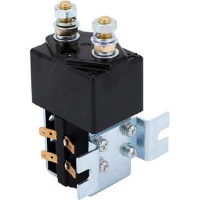 JEENDA UNIVERSAL DC Contactor Solenoid 24V 200Amp Continuous 1000 Amp Peak compatible with EZGO Club CAR Yamaha Albright GOLF Carts-SW180 (24V)