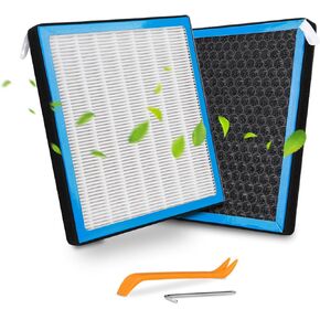 HEPA Cabin Air Filter With Activated Carbon Replacement CF10138 Compatible with Toyota Highlander 2001-2007，Lexus IS300 2001-2005 ，RX300 1999-2003.