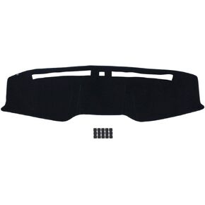 NewYall Black Dashboard Cover Dash Mat Pad Dashmat
