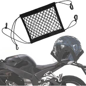Small Cargo Net, Motorcycle Cargo Net Elastic Cargo Net Bungee Cargo Net Bungee Net with Hooks Bike Cargo Net Motorcycle Bungee Net 4 Adjustable Metal Hooks for Trailer SUV Motorcycle ATV Bike in Kuwait
