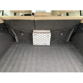 Envelope Style Automotive Elastic Trunk Cargo Net for Subaru Outback 2010-2018- Premium Trunk Organizer and Storage - Luggage Net for Crossover - Car Organizer for Subaru Outback 2010-2018