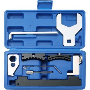ATPEAM Engine Camshaft Tensioning Locking Alignment Timing Belt Tool Kit 9 PCS with Water Pump Wrench Compatible with Chevy Cruze Aveo Alfa Romeo Chevrolet Fiats Orlando Fiat 16V 1.4 1.6 1.8
