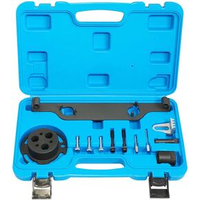 NP Camshaft Timing Locking Tool Kit with Water Pump Sprocket Holder Cam Phaser Retainer Holding Tool for GM Ecotec 2.0 2.4 EN48953 Engine Alignment