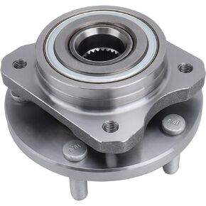 DRIVESTAR 513123 Front Left/Right Wheel Hub & Bearing Assembly for Chrysler Plymouth Voyager/Prowler, for Dodge Caravan/Voyager/Town & Country, 5 Lug Non-ABS 4 Bolt Flange