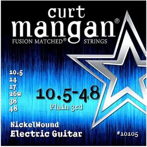 Curt Mangan 10.5-48 Nickel Wound Electric Guitar Strings