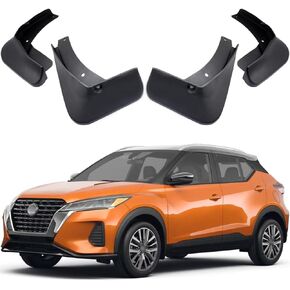 Car Mudguard Fender Mud Flaps Splash Guards Compatible with Nissan Kicks 2018 2019 2020 2021 2022 2023 2024