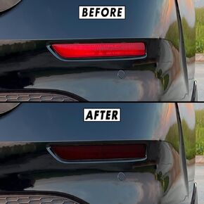 SlickMod PreCut Vinyl Smoke Tint for 2020-2022 Nissan Sentra Tail Light & Reflector (1. Taillight, 20% Dark Smoke)