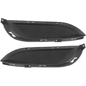 KIMISS Fog Light Trim Cover, 86563A7000 2PCS Fog Light Hole Cover Grille Molding Trim Left Right For KIA Forte Sedan 2014 to 2016