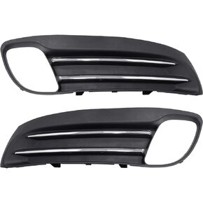 NewYall Front Left and Right Fog Light Trim Cover