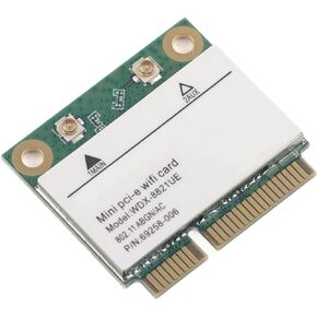 Zerone PCI-E Network Adapter Card, WiFi Card Dual Band 2.4G/5Ghz Network Card 433Mbps WiFi Mini PCI-E Wireless Card
