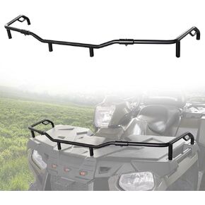Front Rack Extender for Polaris Sportsman 570 450 14-24, Off Road Front Black Steel Rack Extender for Polaris Sportsman Touring 570 EPS / 450 H.O. 2014-2024 Accessories (Replace #2879716)