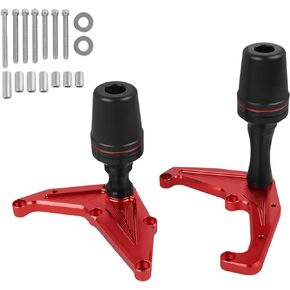 Motorcycle Frame Sliders Falling Protector Protection Replacement for Honda Grom MSX125 2022-2024(Black)