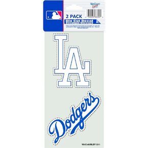WinCraft MLB Los Angeles Dodgers 4-by-8 Die Cut Decal, 12"x12", Los Angeles Dodgers