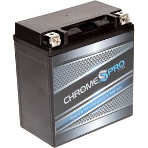 Rechargeable YTX20CH-BS Chrome Pro High Performance Power Sports Battery - Replacement Jet Ski