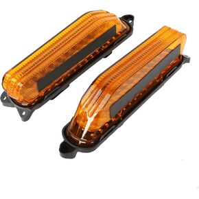 ECOTRIC Rear Fender LED Light Lamp Compatible with 2014-Up Harley Touring Electra Road Glide Road King Electra Glide Street Glide Ultra Limited
