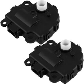 2Pcs HVAC Blend Door Actuator Compatible with Chevrolet Impala 2004-2013 Corvette Malibu Buick LaCrosse Cadillac XLR, HVAC Air Door Actuator Heater Blend Door Replace 604-108 1573517 1574122 15844096