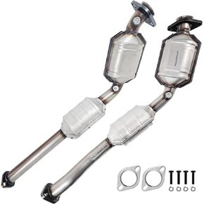 Left Right Catalytic Converter Compatible with 2003-2011 Ford Crown Victoria, 2003-2011 Mercury Grand Marquis, Lincoln Town Car 4.6L V8 Catalytic Convertor High Performance (EPA Compliant)