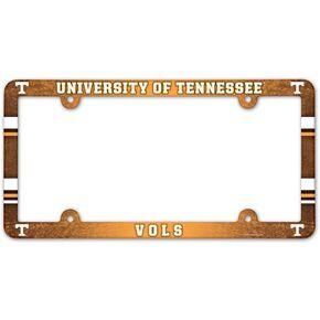 NCAA License Plate with Full Color Frame