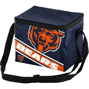 FOCO NFL Big Logo Stripe 6-Pack Cooler