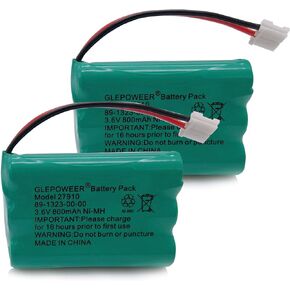 27910 Cordless Phone Battery Compatible with 89-1323-00-00 E1112 E2801 TL72108 SD-7501 23-959 Cordless Handsets(3 Pack)