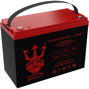 بطارية بديلة 12 فولت 100 أمبير في الساعة لـ ML100-12 - 12 فولت 100 أمبير في الساعة، طرف توصيل داخلي (INT)، بطارية SLA AGM قابلة لإعادة الشحن in Kuwait