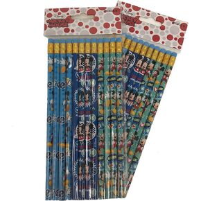 Disney Mickey Mouse Wood Pencils, 2 Packs of 12