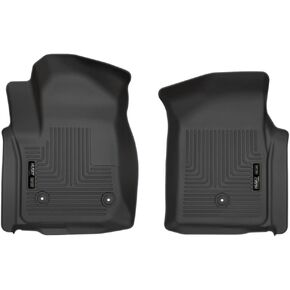 Husky Liners - Weatherbeater | Fits 2019 - 2024 Chevrolet Silverado/GMC Sierra 1500, 2020 - 2024 Silverado/Sierra 2500HD, 3500HD (Std Cab) Front Liners - Black, 2 pc. | 13201