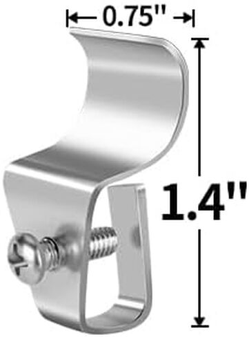 Antimbee Vinyl Siding Clips,10 Pack Vinyl Siding Hanger,Upgrade No-Hole Outdoor Camera Mount for Blink, Arlo, Ring, No-Damage, No Drilling, Weatherproof-304 Stainless Steel Home Siding Hooks in Saudi Arabia