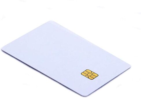100 حزمة من بطاقة ISO PVC مع شريحة SLE4442 بطاقة ذكية ذكية فارغة للاتصال ببطاقة IC بطاقة مفتاح بيضاء آمنة للتحكم في الوصول بدون طباعة in Kuwait