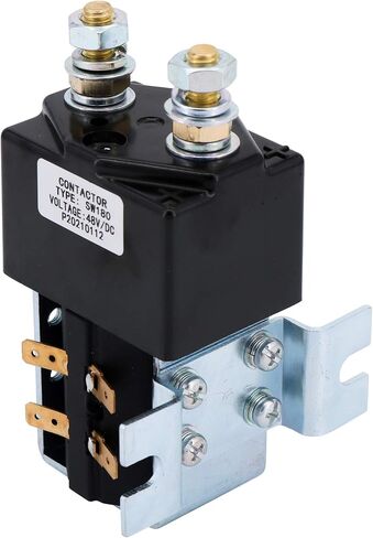 JEENDA UNIVERSAL DC Contactor Solenoid 24V 200Amp مستمر 1000 أمبير الذروة متوافق مع EZGO Club CAR Yamaha Albright GOLF Carts-SW180 (24V) in Saudi Arabia