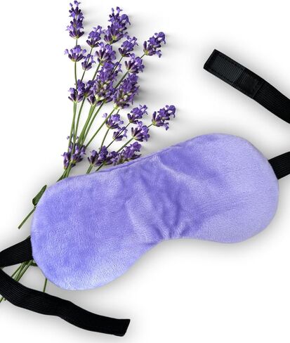 Lavender Eye Mask - Handcrafted in The USA with Lavender Flower and Flaxseed for Ultimate Relaxation in Saudi Arabia