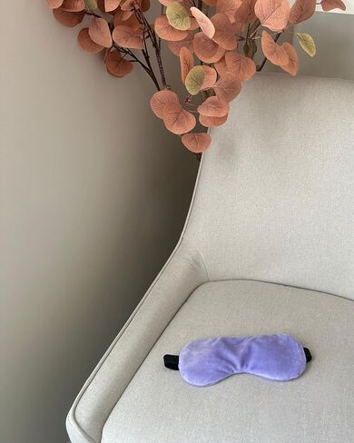 Lavender Eye Mask - Handcrafted in The USA with Lavender Flower and Flaxseed for Ultimate Relaxation in Saudi Arabia