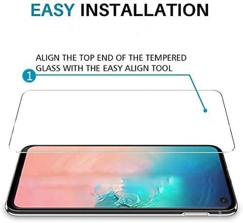 Samsung Galaxy S10e Screen Protector, 5.8 inch (3 Pack) HD Clear Tempered Glass Screen Protector for Samsung Galaxy S10E 2019 in Kuwait