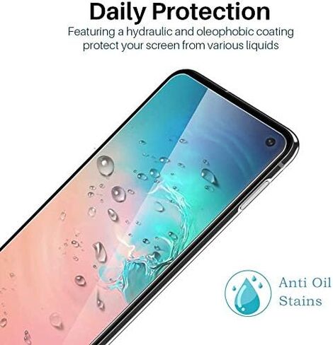 Samsung Galaxy S10e Screen Protector, 5.8 inch (3 Pack) HD Clear Tempered Glass Screen Protector for Samsung Galaxy S10E 2019 in Kuwait