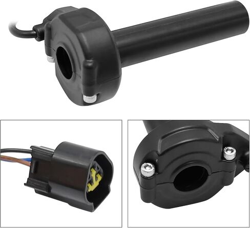 Throttle Grips, Electric Motorbike Gas Throttle Handle Grips Replacement for Surron Throttle Light Bee Sur Ron X/Sur Ron S/Surron/X160/X260 in Saudi Arabia